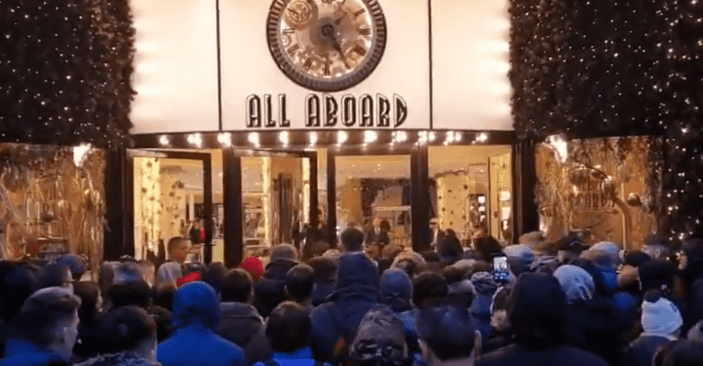 Mad scenes as doors open for the Brown Thomas sale this morning