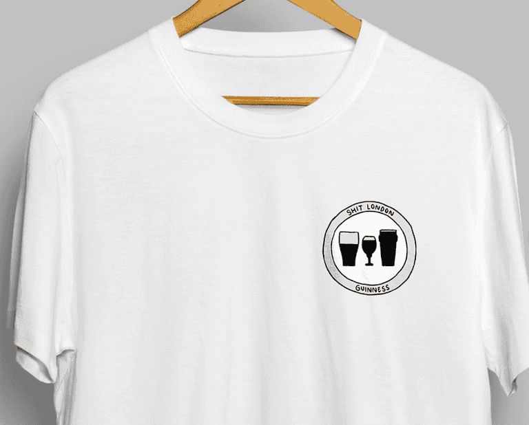 Pint loving pals will ADORE these deadly t-shirts