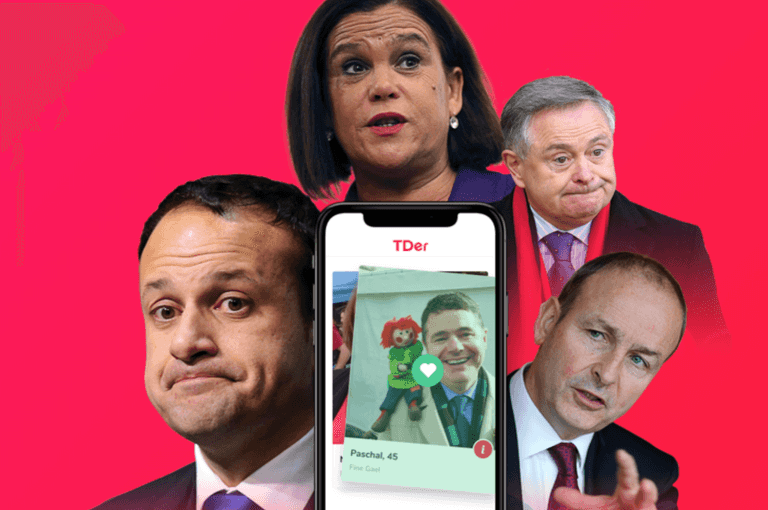 TDer is the political equivalent of Tinder and it’s extremely amusing
