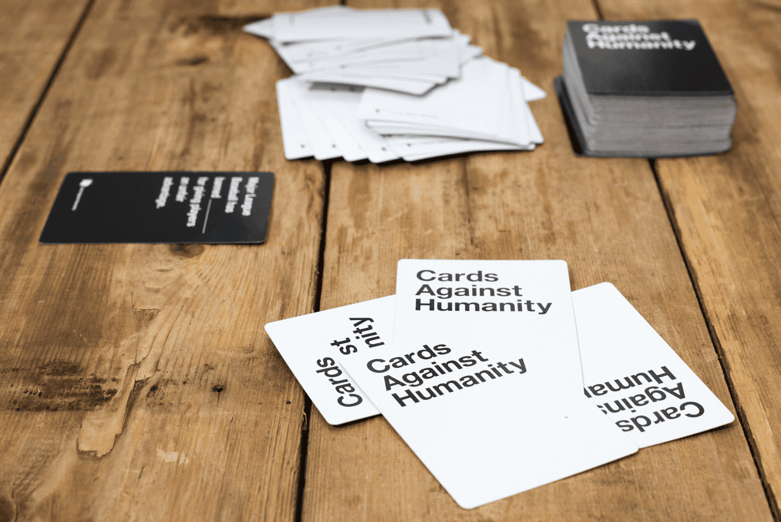 This website lets you play Cards Against Humanity online with your friends