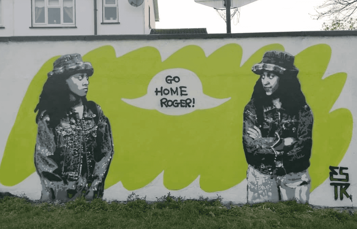 Another class mural has popped up in Dublin