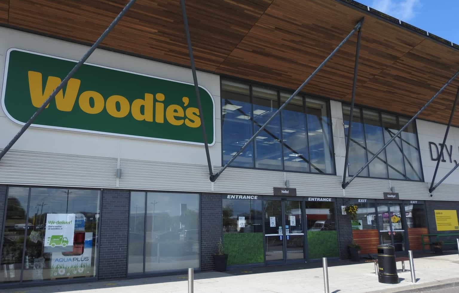 PICS: Hardware stores reopened today and some of the queues were massive