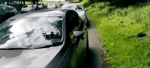 WATCH: Cars flock to Phoenix Park after side gates reopen