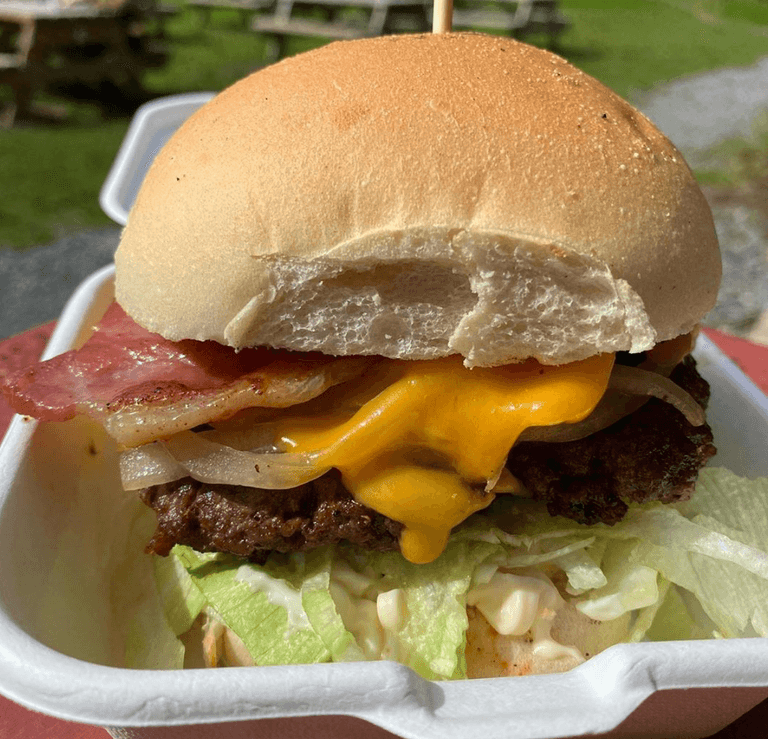 Try this spot for a bite to eat and a coffee after a hike this weekend
