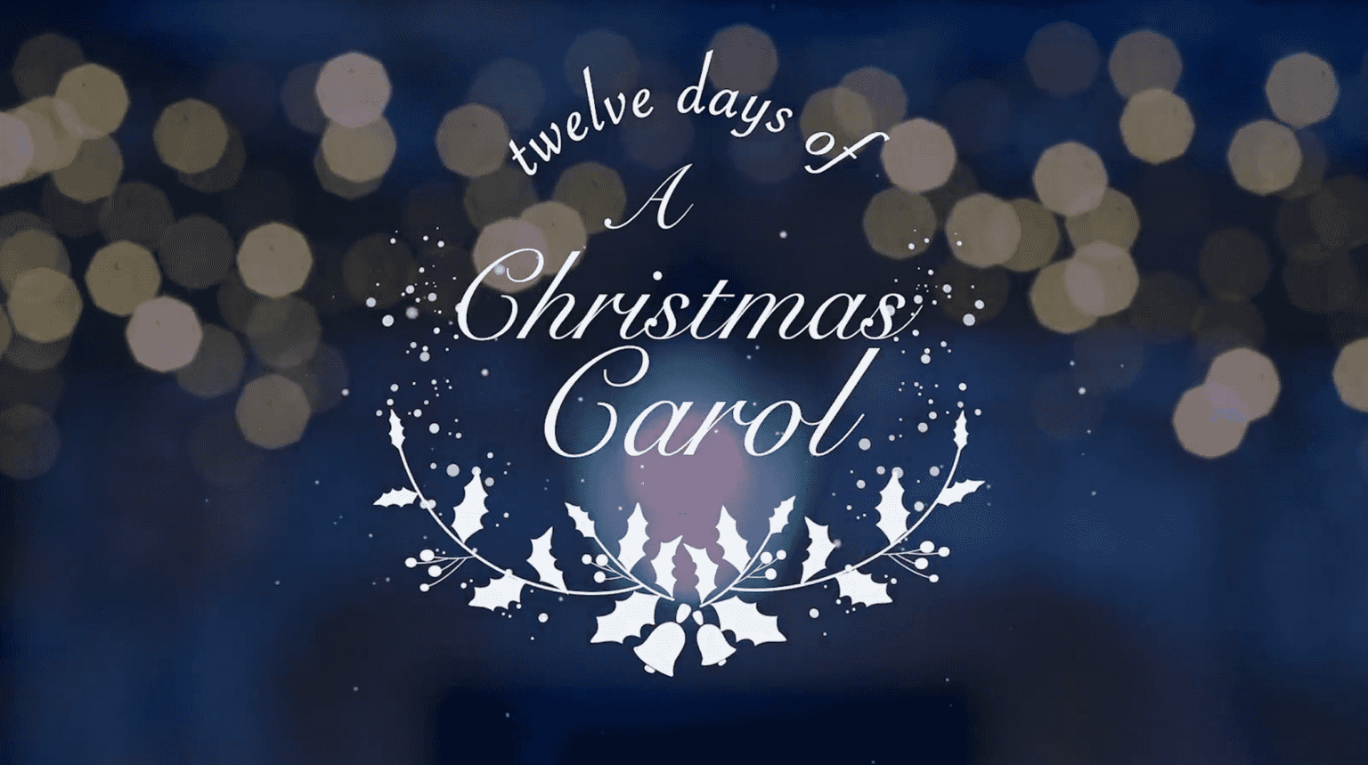 12 Days of a Christmas Carol –  Dublin celebs team up for special festive project