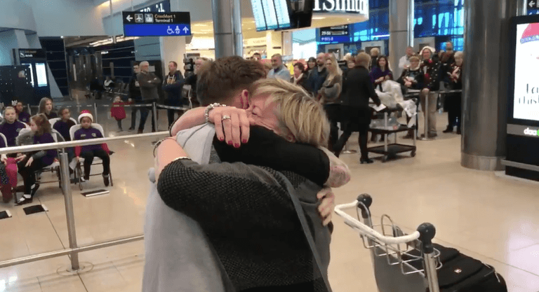 WATCH: Dublin Airport shares emotional history of people arriving for Christmas