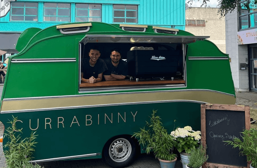 William Murray and James Kavanagh open food van in Inchicore