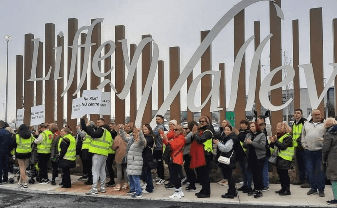 Staff to host fresh protest against Liffey Valley parking fees in city centre