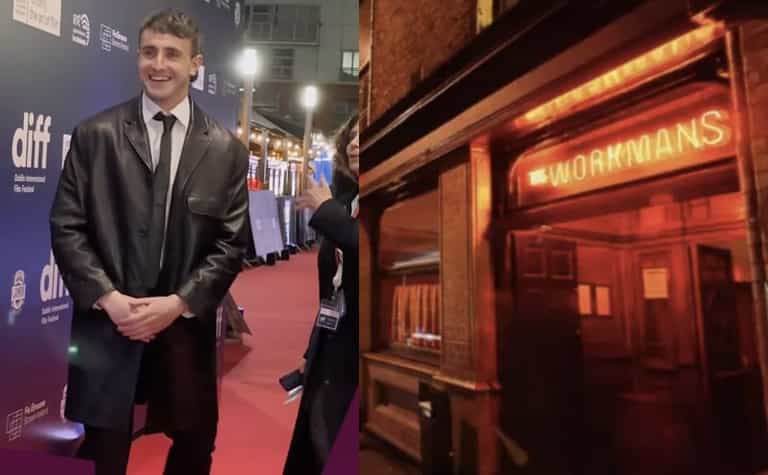 Paul Mescal spends the night in Workman’s, thus formally ending the venue’s flop era