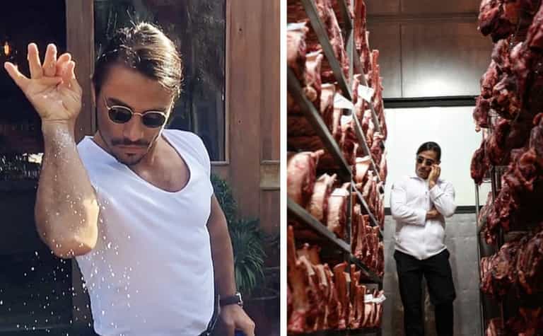 Salt Bae had restaurant staff queue outside and pose as customers, former employees say