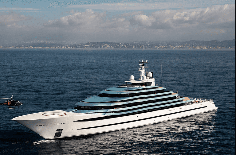 Superyacht belonging to Walmart billionaire moors off Dún Laoghaire coast