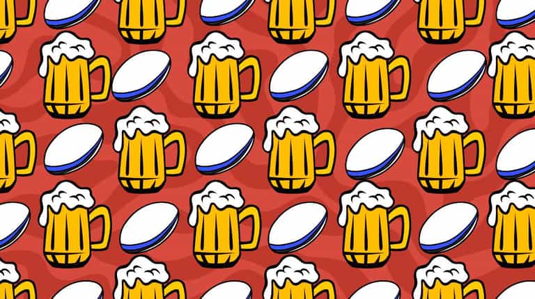 Northside bar offering free pints to Leinster Fans with a BT bag in tow