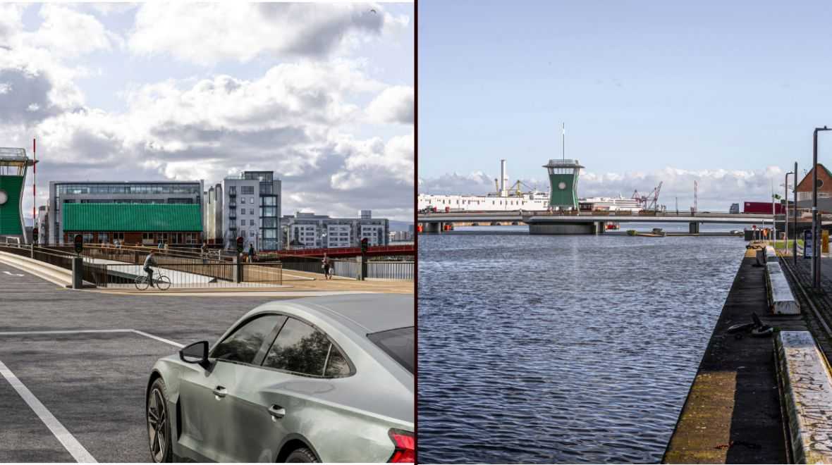 Plans to widen the East Link and add in a second bridge for walkers and cyclists afoot