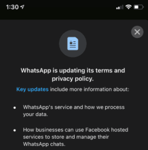 WhatsApp sharing users data with Facebook won’t affect Irish users