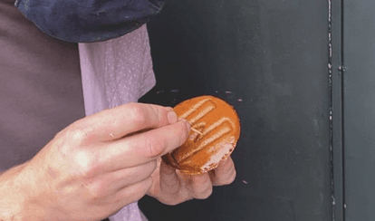 You can try out the Squid Game honeycomb challenge at this Dublin cafe