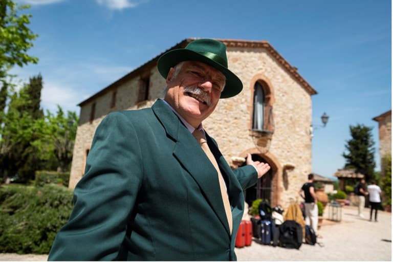 We got inside Villa Moretti and discovered what real Italian living is all about