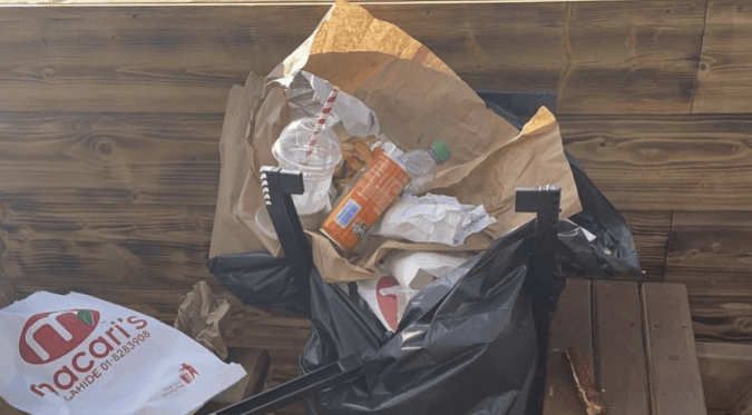 ‘It is not our job to clean up after you’ Malahide café laments littering