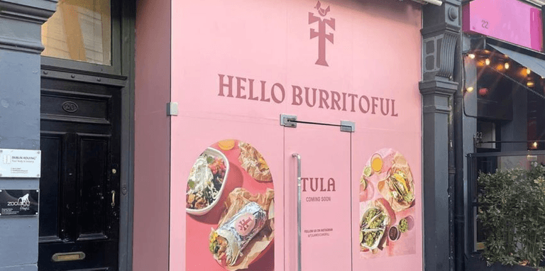 Tula says ‘Hello Burritoful’ to their new location on Baggot Street