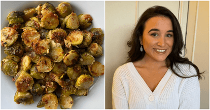 RECIPE: Make Rachel Hornibrook’s tasty parmesan crusted Brussels sprouts in 5 easy steps