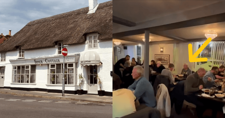 Mystery over ‘dead husband’ spotted in Indian restaurant ad has been solved