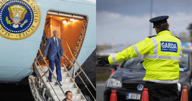 Joe Biden’s visit to bring Dublin to a standstill on Thursday
