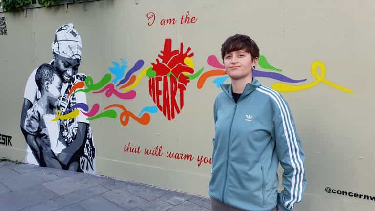 WATCH: The Making Of The Peace Mural At The Bernard Shaw With ETSR And Spoken Word Poet Felispeaks WATCH: The Making Of The Peace Mural At The Bernard Shaw With ETSR And Spoken Word Poet Felispeaks