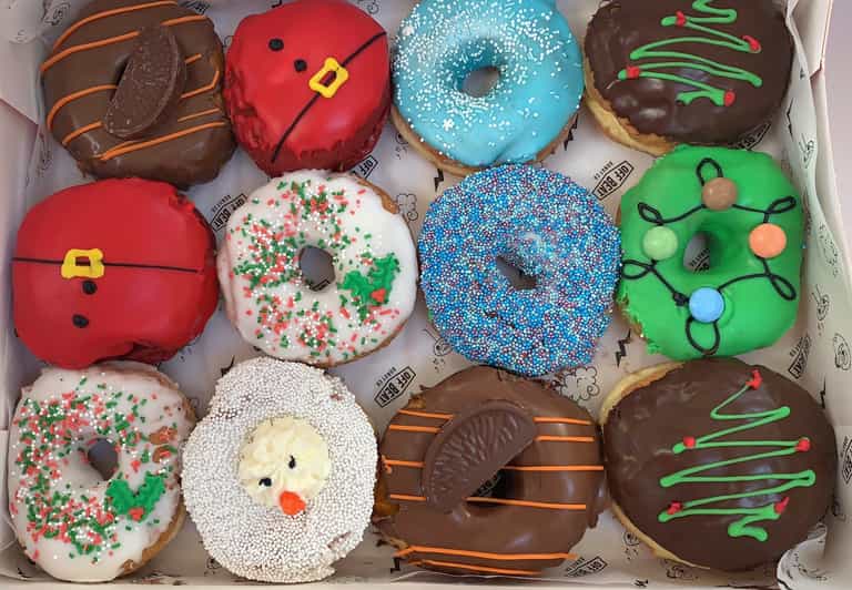 Offbeat Donuts release limited edition Christmas donuts Offbeat Donuts release limited edition Christmas donuts