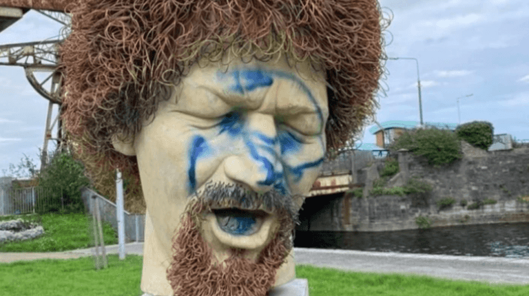 Locals call for authorities to ‘immediately protect Luke’s statue’ following damage Locals call for authorities to ‘immediately protect Luke’s statue’ following damage