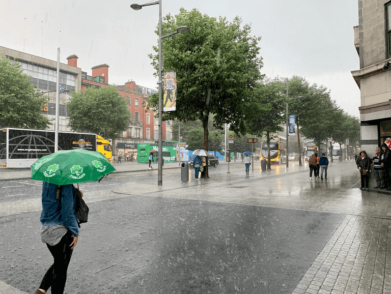 High temperatures but plenty of rain expected around Dublin today High temperatures but plenty of rain expected around Dublin today