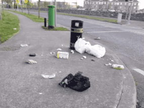 ‘Unacceptable’ – Fingal video shows litter violations in various locations this morning ‘Unacceptable’ – Fingal video shows litter violations in various locations this morning