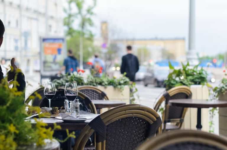 One local man has an ingenious solution to the outdoor dining rule One local man has an ingenious solution to the outdoor dining rule