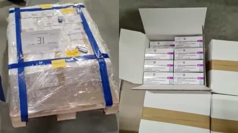 WATCH: The first doses of the AstraZeneca vaccine arrived in Dublin earlier today WATCH: The first doses of the AstraZeneca vaccine arrived in Dublin earlier today