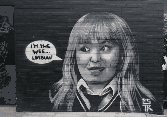 Irish artist celebrates Pride with wee mural Irish artist celebrates Pride with wee mural