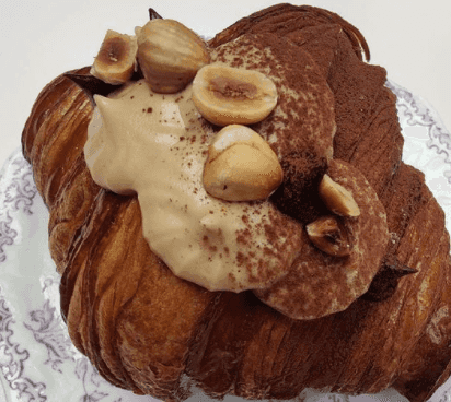 Check out this stunning limited edition tiramisu croissant Check out this stunning limited edition tiramisu croissant