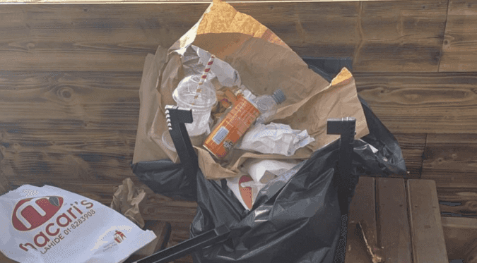 ‘It is not our job to clean up after you’ Malahide café laments littering ‘It is not our job to clean up after you’ Malahide café laments littering