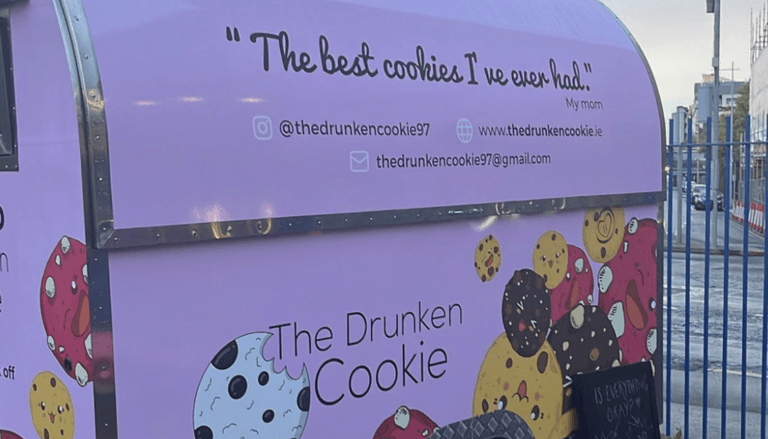Get hot American-style cookies at this new Grand Canal Dock food truck Get hot American-style cookies at this new Grand Canal Dock food truck