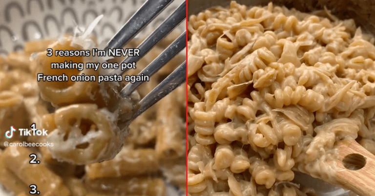 This TikTok viral French Onion pasta will have you eating nothing else This TikTok viral French Onion pasta will have you eating nothing else