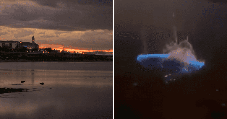 Rare phenomenon bioluminescence has been sighted off Dublin beaches recently Rare phenomenon bioluminescence has been sighted off Dublin beaches recently