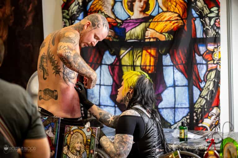 Get pierced, tatted and fed at the Dublin Tattoo Convention in the RDS this weekend Get pierced, tatted and fed at the Dublin Tattoo Convention in the RDS this weekend
