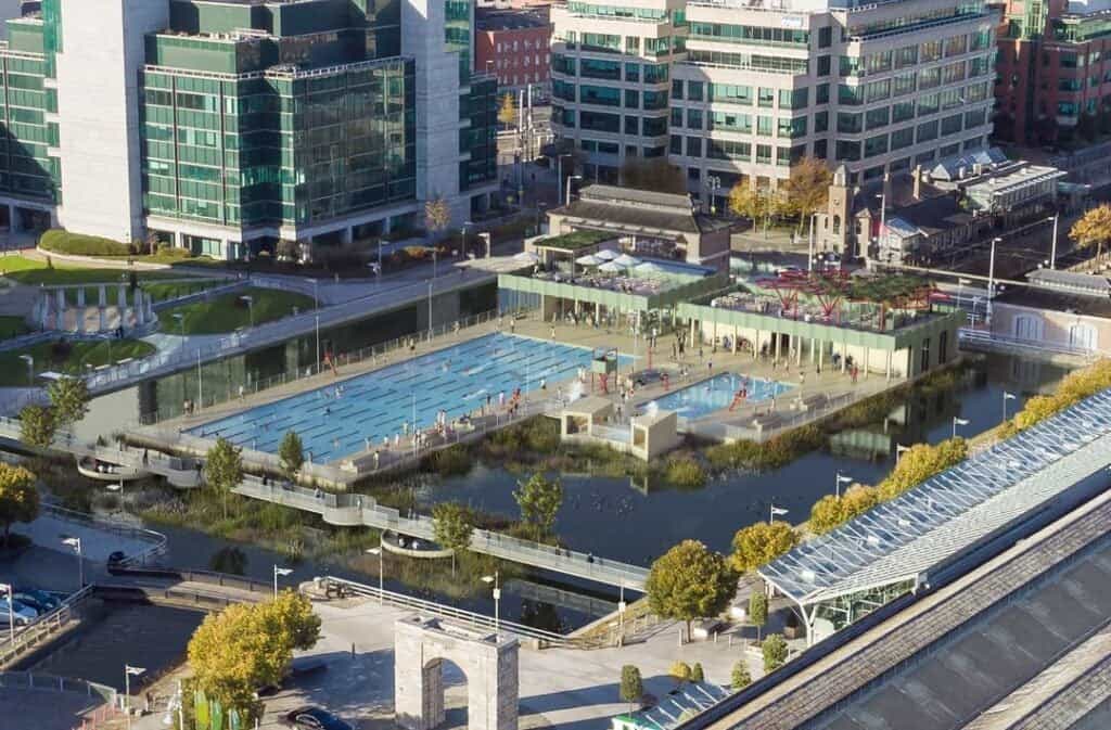 Strong public support has been revealed for a public lido at George’s Dock