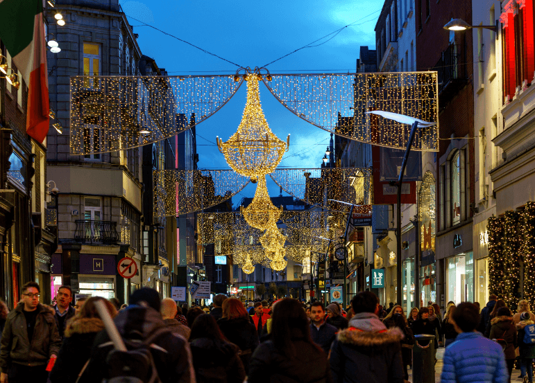 Christmas Lights Have Already Been Spotted Around The City Centre