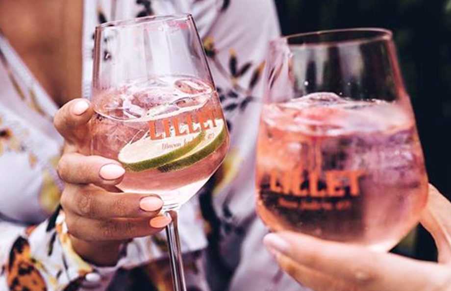 How to make a simple and delicious Lillet Rosé Spritz at home