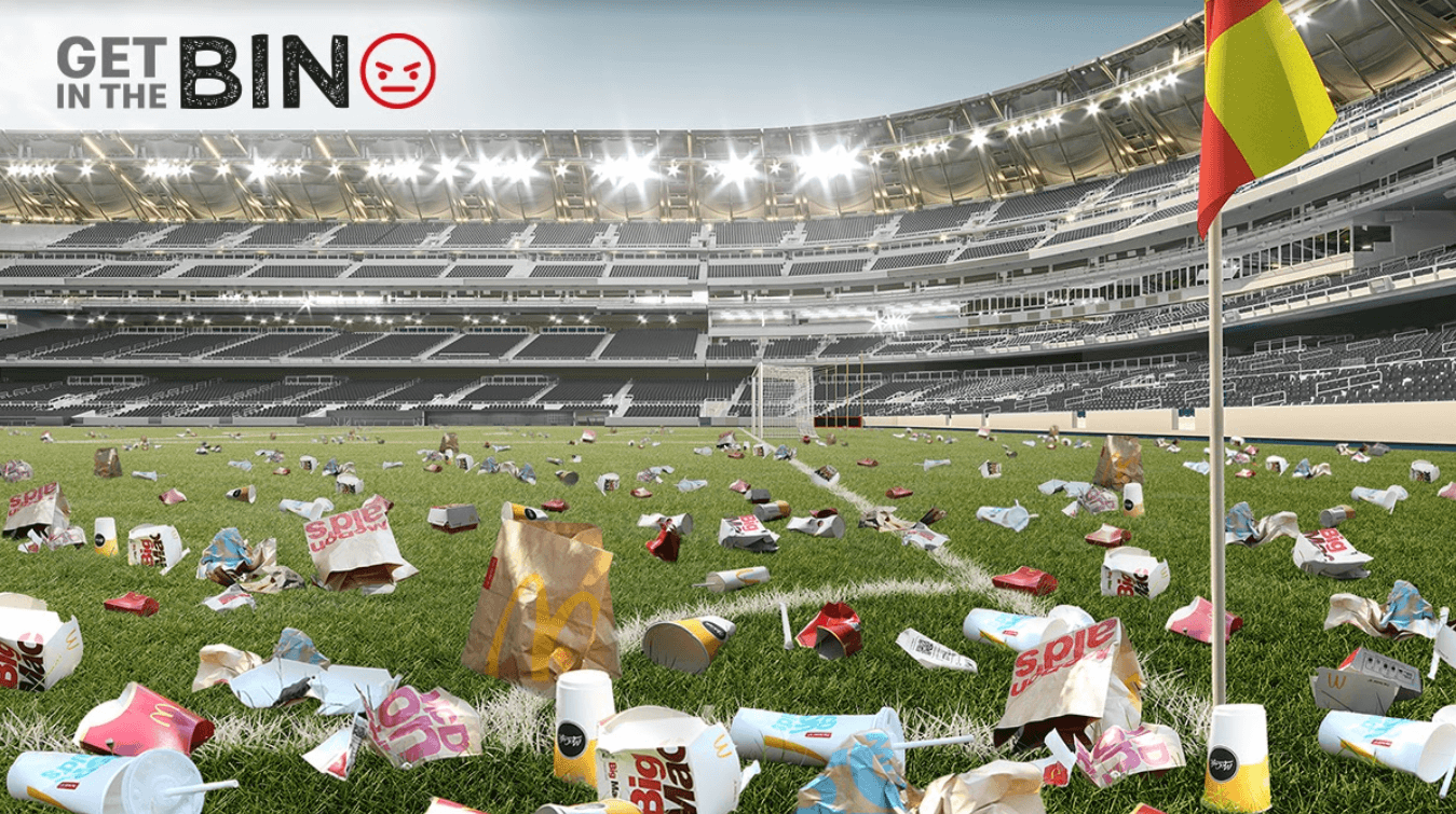 Wondering why you’re seeing these strange images on social media? McDonald’s launched their #GetInTheBin campaign