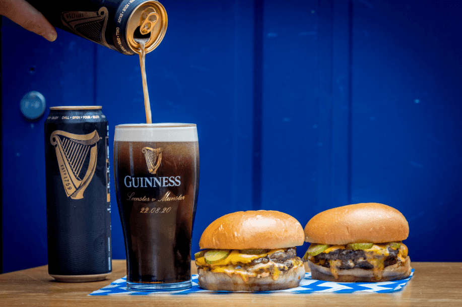 Guinness team up with Bujo Burger Joint to launch at-home kits to celebrate return of live rugby