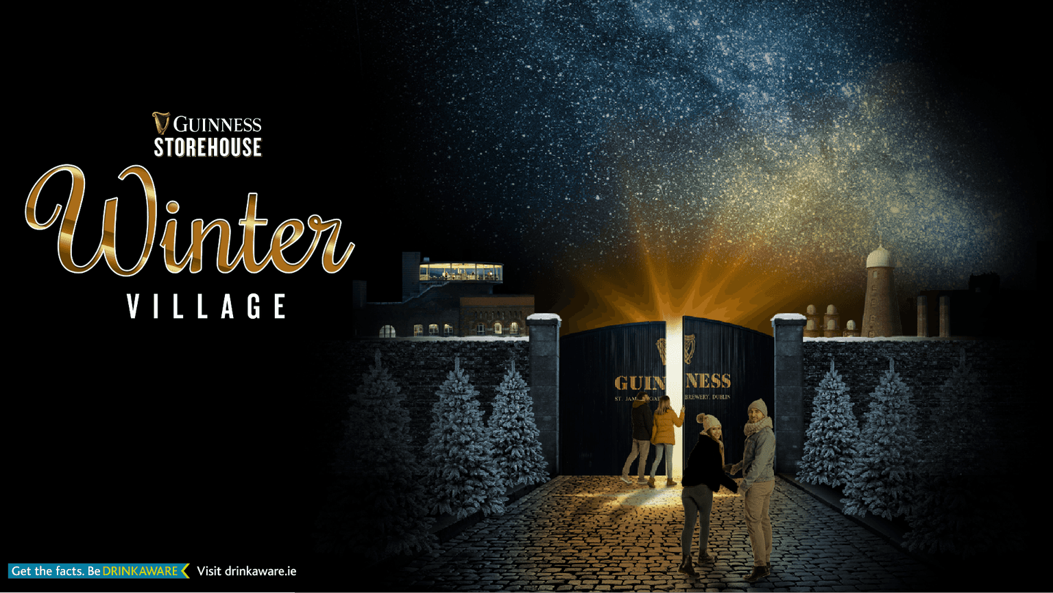 There’s a magical Winter Village at the Guinness Storehouse