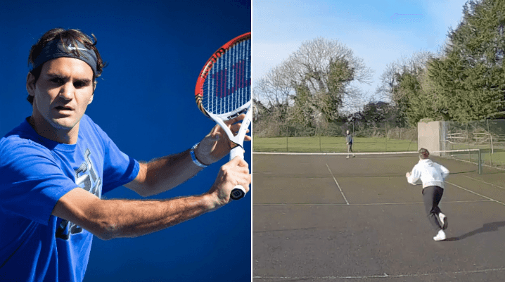 Roger Federer accepts charity match challenge from tennis-mad DCU students Roger Federer accepts charity match challenge from tennis-mad DCU students