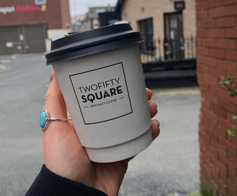 Two Fifty Square is back open and they’re giving away free coffee all day Two Fifty Square is back open and they’re giving away free coffee all day