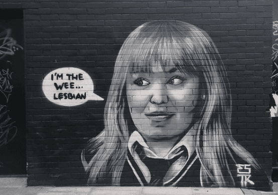 Irish artist celebrates Pride with wee mural Irish artist celebrates Pride with wee mural