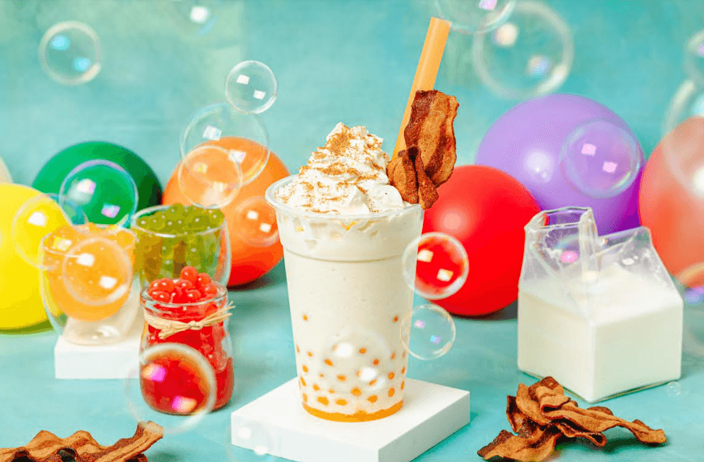 Celebrate International Bacon Day with this Bacon Bubble Tea
