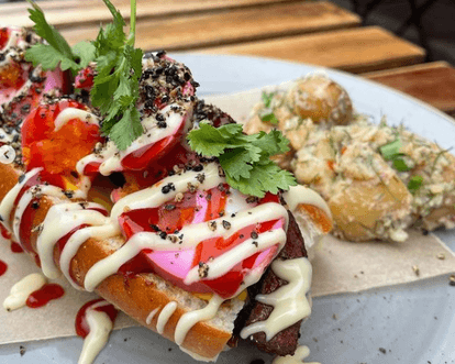 This breakfast hot dog is locked and loaded, and if you’re a foodie you’ve got to try it This breakfast hot dog is locked and loaded, and if you’re a foodie you’ve got to try it